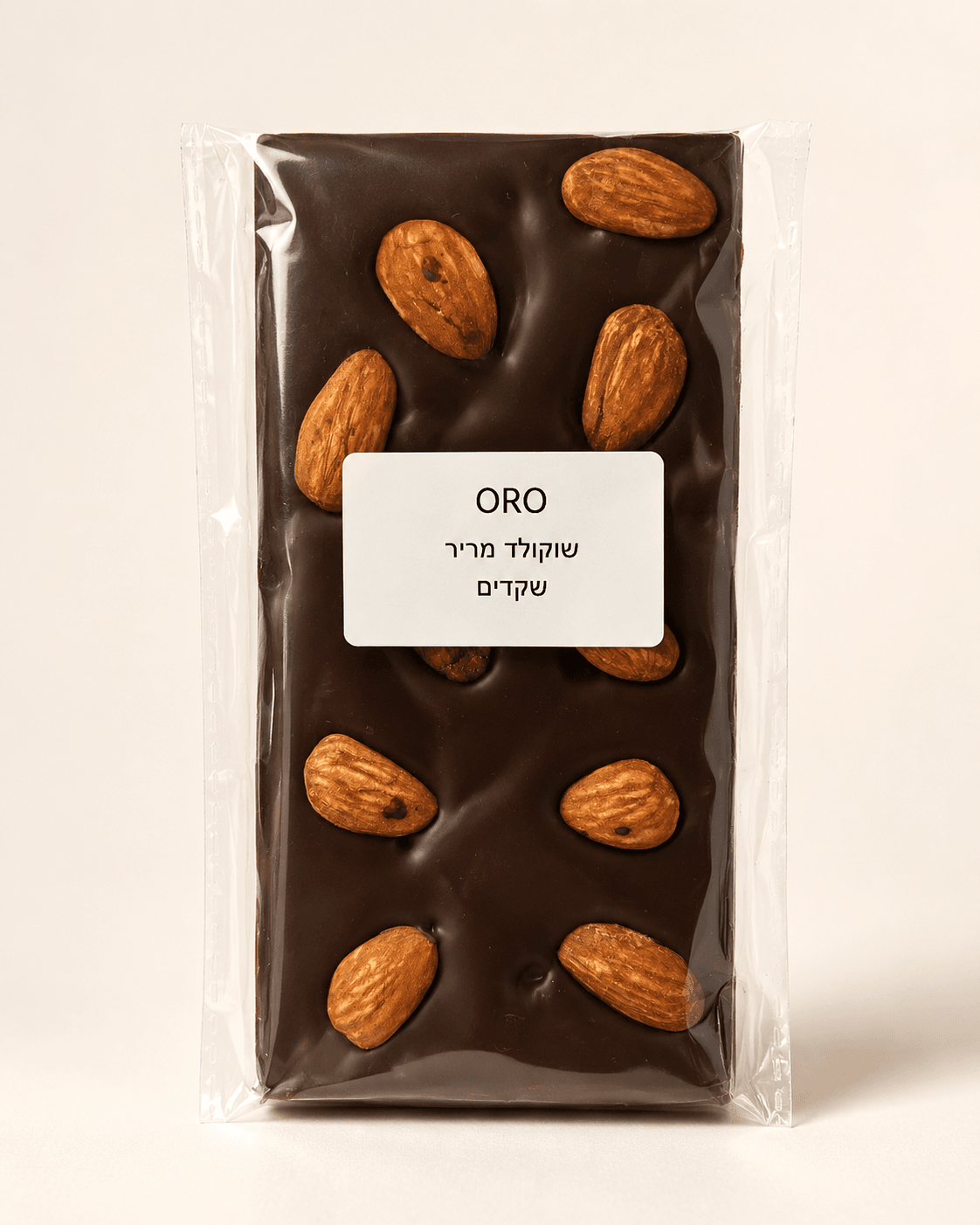שוקולד מריר · שקדים