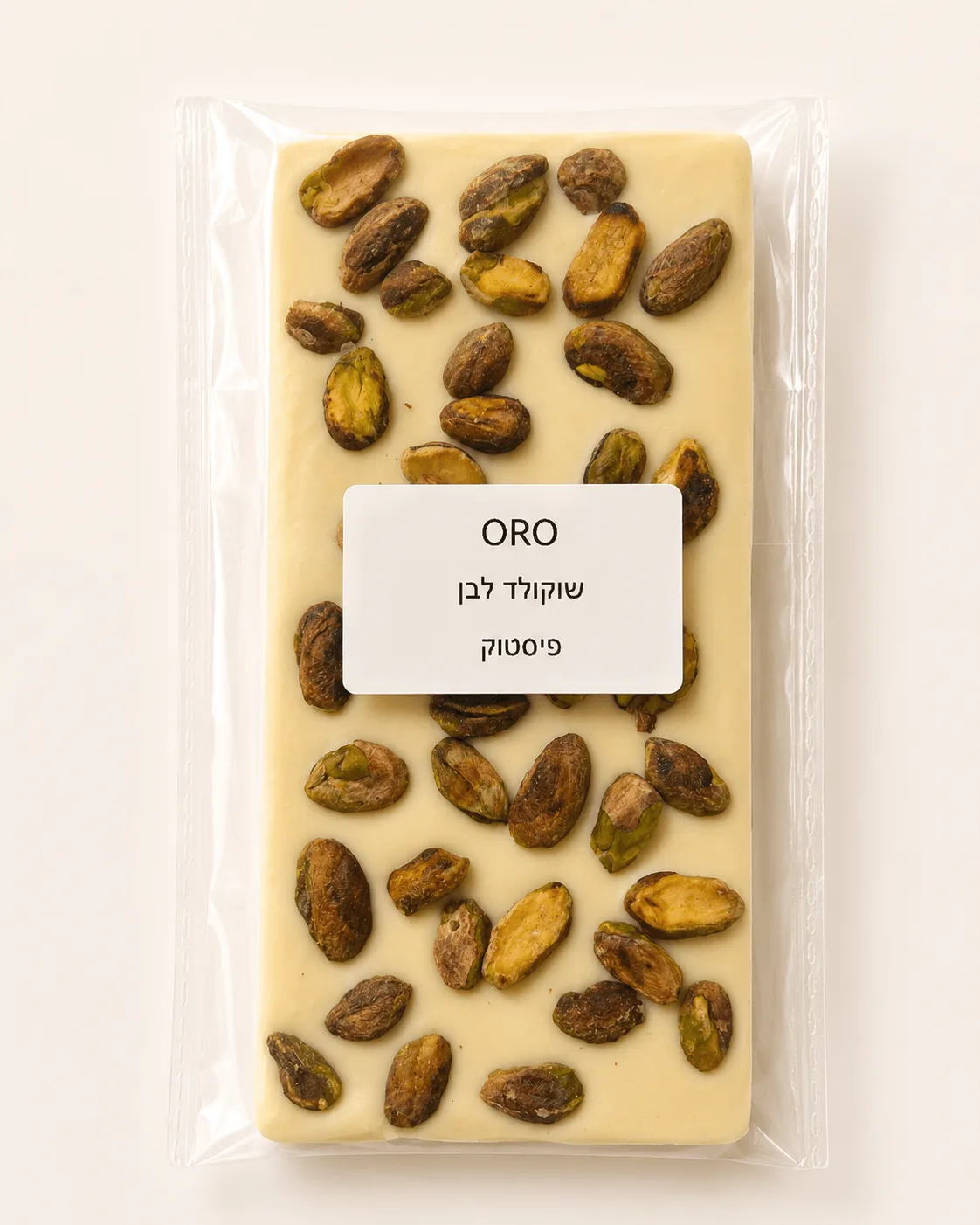White Chocolate · Pistachio